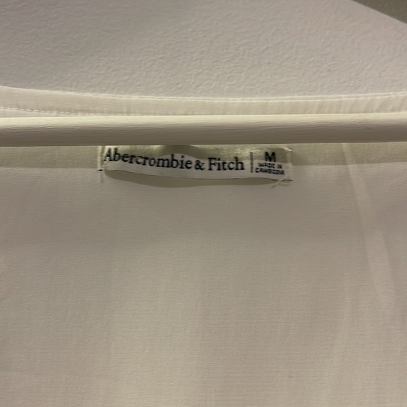 Abercrombie and Fitch Corset Cropped Top Size M - Picture 6 of 7